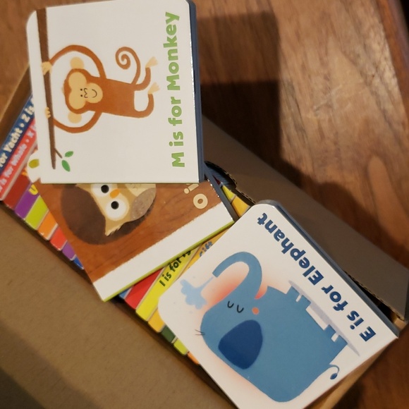 Baby's first Alphabet words mini book block - Picture 3 of 3